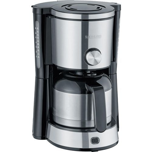 Coffee maker Severin KA 4845 stainless steel black 1 l
