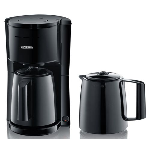 Coffee maker Severin KA 9307 2 jugs black
