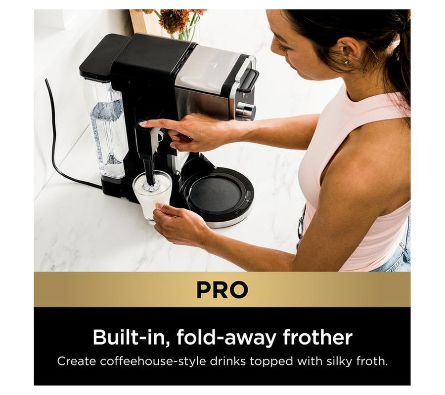 Ninja Dualbrew Pro Hot & Iced Single-Serve & 12-Cup Carafe Coffee System