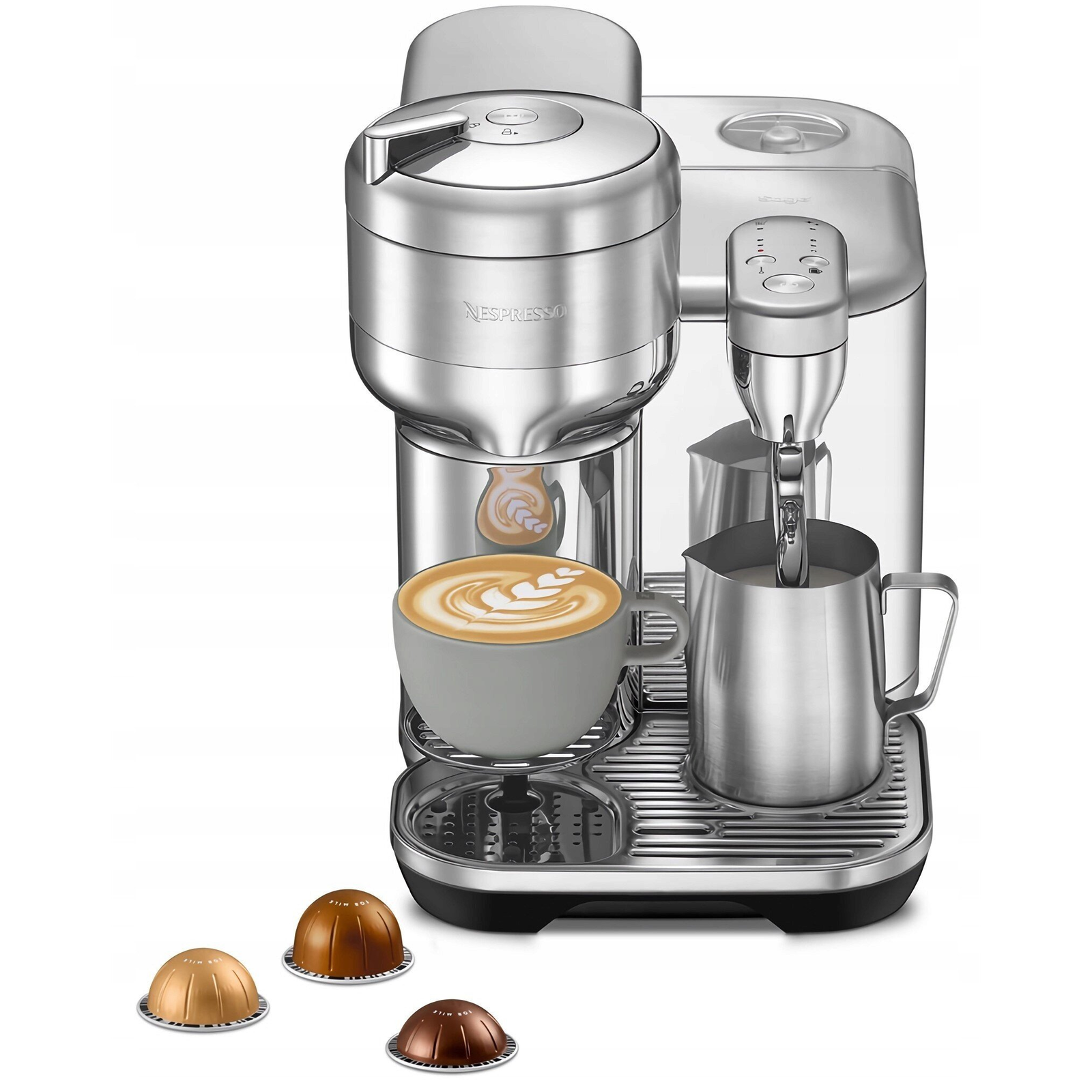 Aparat de cafea espresso cu capsule Sage Nespresso Vertuo Creatista (41019274)