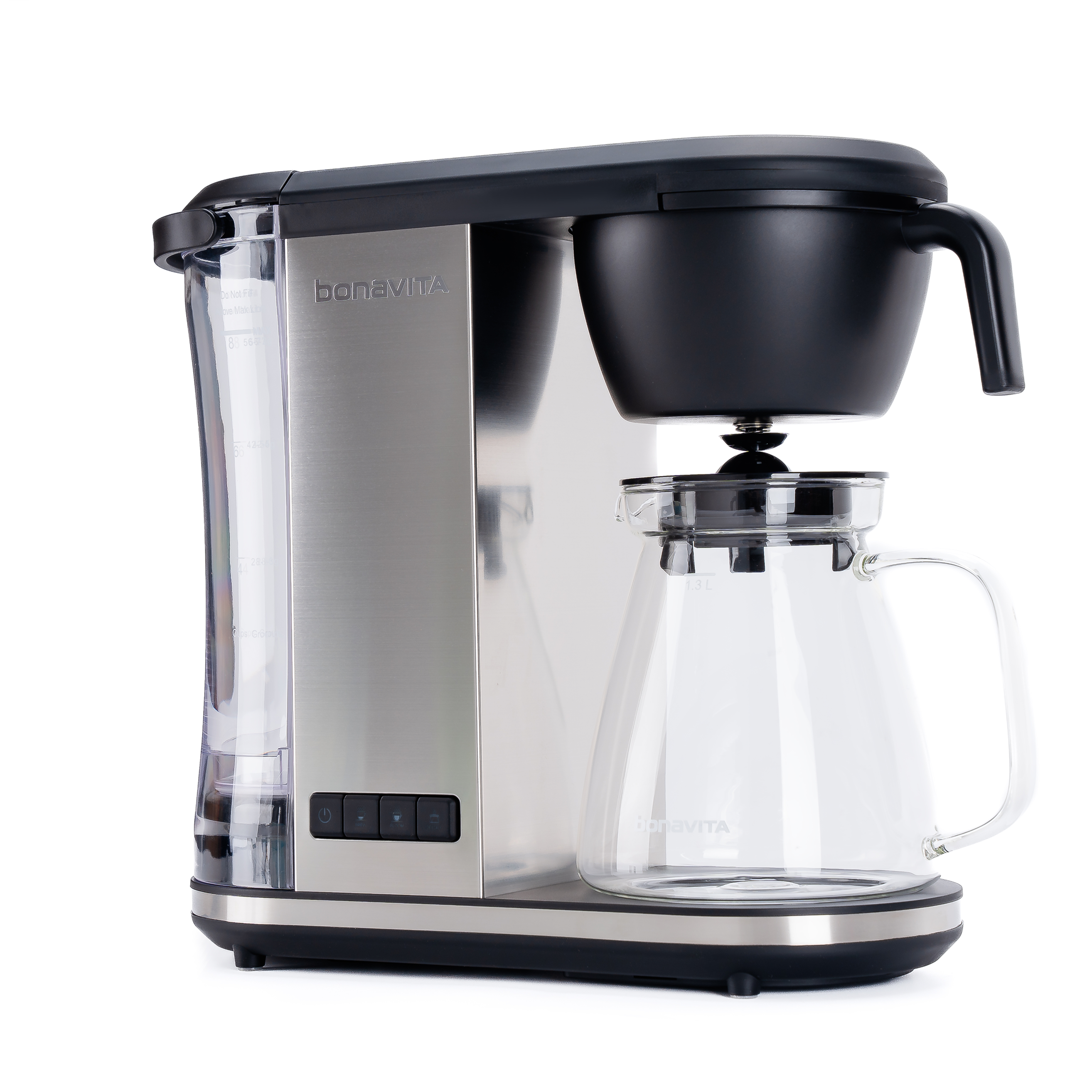 Enthusiast 8-Cup Drip Coffee Brewer with 1.3L Thermal or Glass Carafe