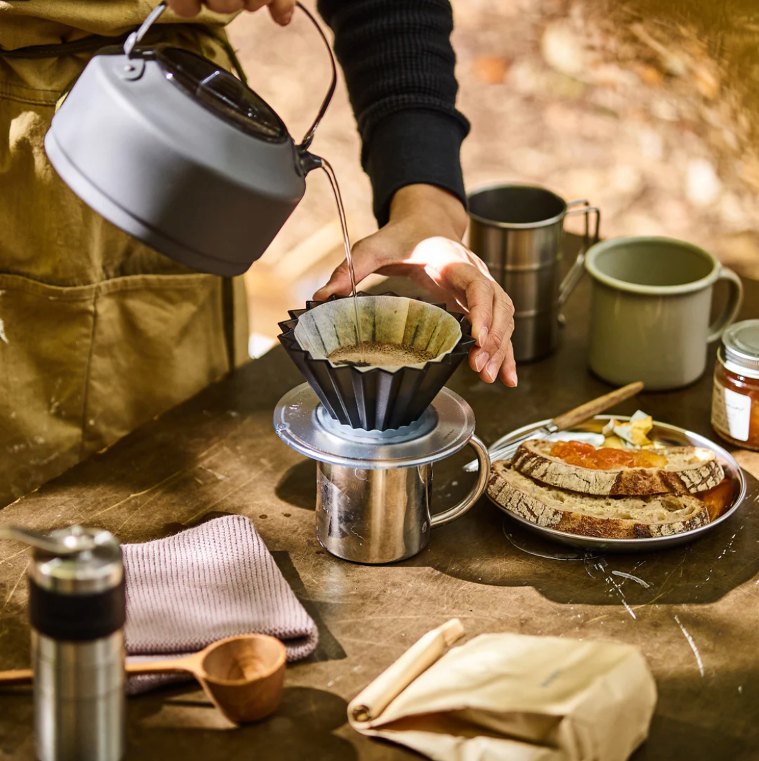 Origami - Pour Over Coffee Dripper - Air - Clear