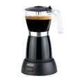 Brentwood 6 Serving Cordless Electric Moka Pot Espresso Machine