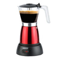 Brentwood 6 Serving Cordless Electric Moka Pot Espresso Machine