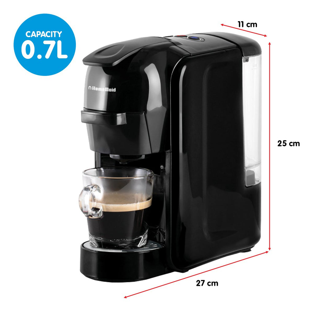 NNEDSZ Homemaid 3-in-1 Cm511hm Coffee Multi Capsule Pod Machine