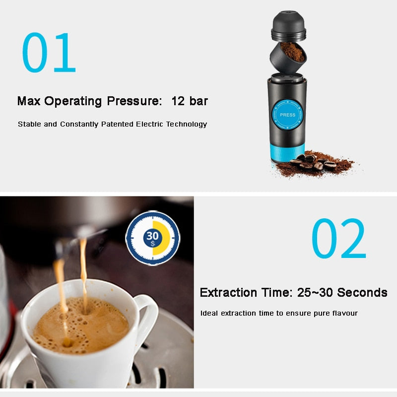 PORTABLE ESPRESSO MAKER