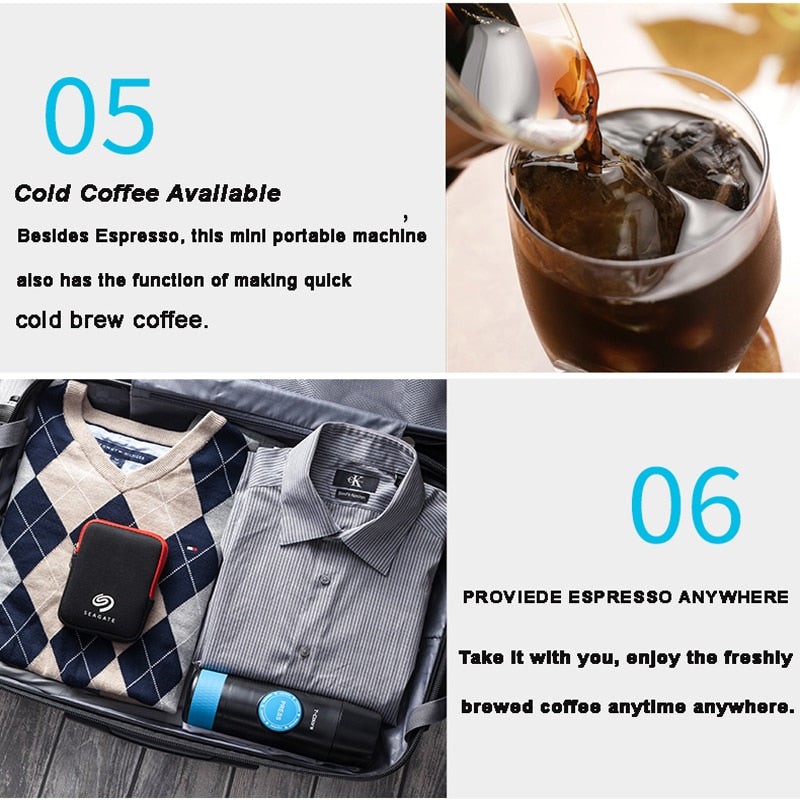 PORTABLE ESPRESSO MAKER