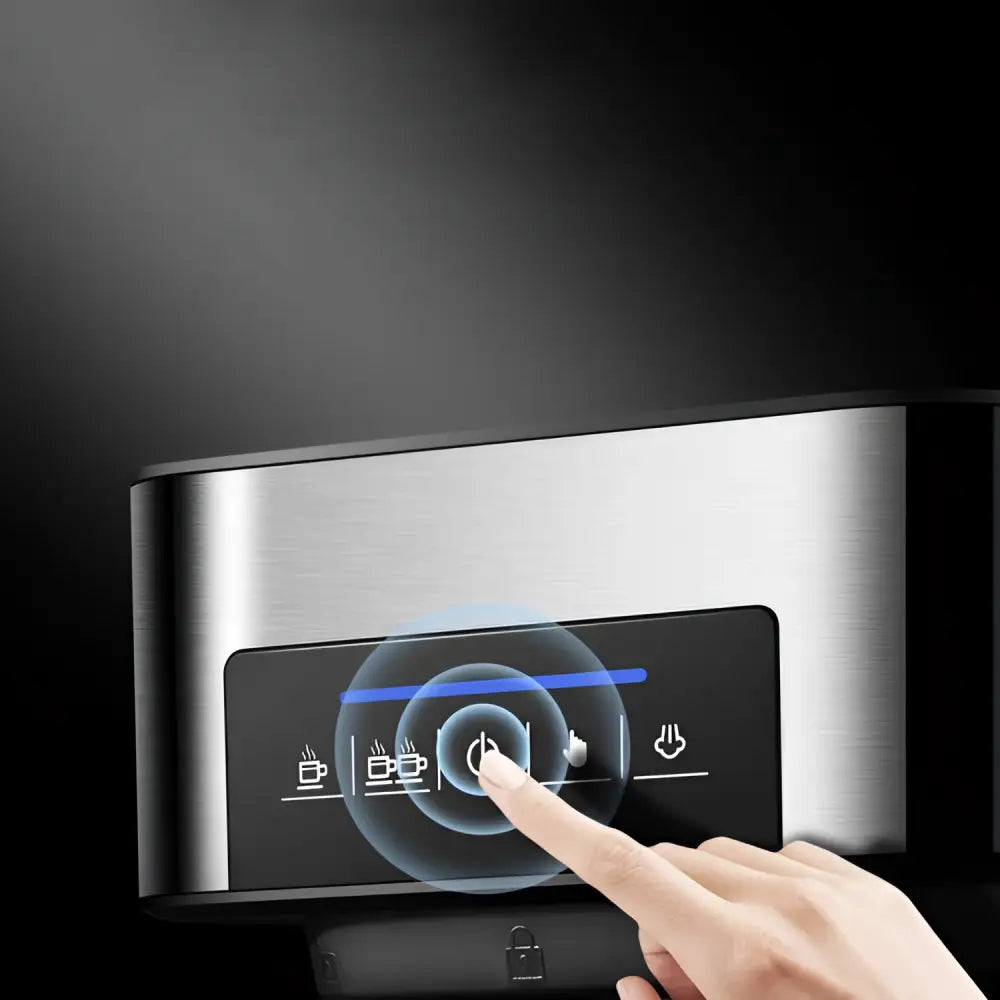 Smart Espresso Machine with Steam Milk Frother