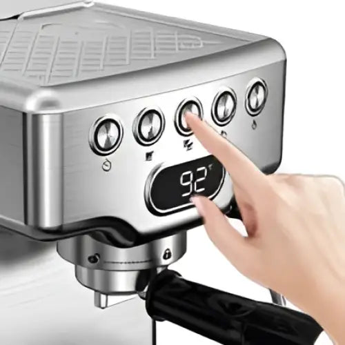 Stainless Steel 20 Bar Espresso Machine with Milk Frother